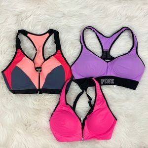 3x Victoria’s Secret Sports Bras 34C/M